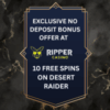 Ripper Casino No Deposit Bonus 2026